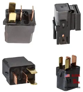 8dm-11 501 Parts Blemished 4 Terminal Sealed Relay 2 Pack Compatible With Yamaha And Part #