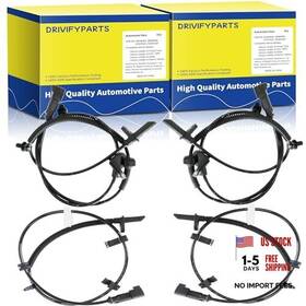 Acorntech Abs-032 Abs Wheel Speed Sensor Fit For Chevy Traverse 2009-2017 Front And Rear 4pcs