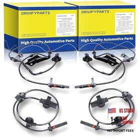 Acorntech Dp-abs-1016-ok10 4pcs Abs Wheel Speed Sensor Fit For 2007-2013 Acura Mdx 57455-stx-a01 Front