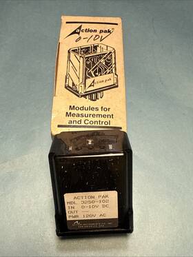 Action Pak Mdl 4300-139 3250-102 In 0-10v Pwr 120v