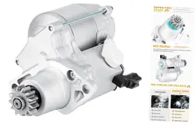 Aecst177lcl Aeagle Starter For Lexus Es300 1998-2001 3.0l V6 Rx300 1999-2003 Toyota Avalon