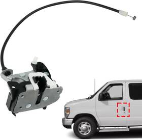 Aitrn 445024215239 Door Latch Assembly Compatible With 1996-2019 Ford E150 E250 E350 E450 Econoline