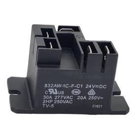 Alikkash 832aw-1c-f-c1 12vdc 30a Spdt Multi-purpose Automotive Relay Universal