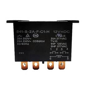 Alikkash 841-s-2a-f-c1-h 12vdc/ 277vac 25a 6 Pins Multi-purpose Automotive Relay With