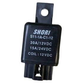 Anchilly Relay007 1pc Shori Automotive Relay 12vdc 30a S11-1a-c1-12 Black