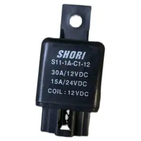 S11-1a-c1-12 Anchilly Relay007 1pc Shori Automotive Relay 12vdc 30a Black