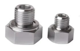 Glm-01 Apsojjo Ls Swap Oil Pressure Sensor Adapter M16 1.5 And M12 To 1/8 Npt For All Gm