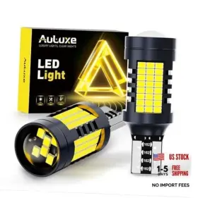 Al-053 Auluxe 912 921 Led Backup Reverse Lights 6500k White 700% Brighter Than Halogen Al-053 Auluxe 912 921 Led Backup Reverse Lights 6500k White 700% Brighter Than Halogen