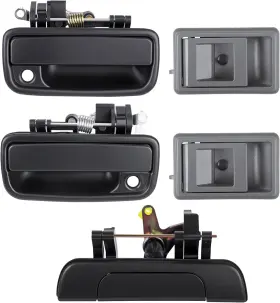 Auto Parts 313086463417 Exterior Door Handle And Interior Set Compatible With Toyota Vehicle T