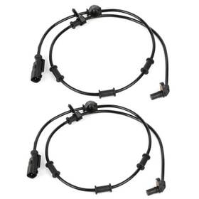 Auto Parts Port 609137299631 Set Of 2 Front Abs Wheel Speed Sensors Left Right - Fits Rwd