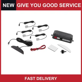Automall Tech 619668132833 Universal Reverse Backup Radar System Parking Sensors Pack Of 1