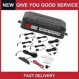 Automall Tech 632702474775 Reverse Backup Radar System Parking Sensors Front2 Rear 6parking Sensor