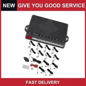 Automall Tech 686687017052 Reverse Backup Radar System Parking Sensors Front Sensor