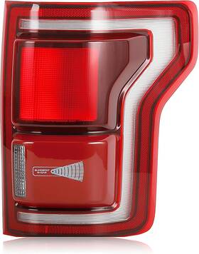 Autozest Hl3z13404c Rh Led Tail Light For Ford F150 2017-2020 Smoked Brake Lamp Passenger Side