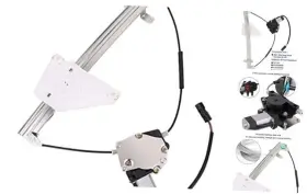 741-375 Aygaiyigu Power Window Lift Regulator With Motor Rear Right Passenger Side