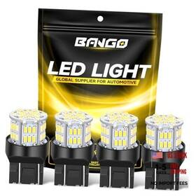 Bango Bango-4pcs-54smd-7443-white Led Bulb White Backup Reverse Light 7440 7441 7444 T20 7443 Xenon