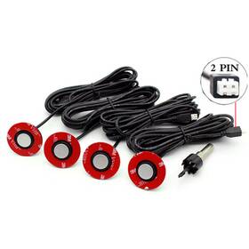 Bcsmmcar 433847173324 Parking Sensor Reverse Backup Car Radar Monitor System With 4 Sensors