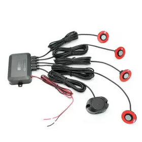 Bcsmmcar 929131169502 4 Parking Sensors Car Rear Backup Reverse Radar System Alarm Buzzer Alert Kits