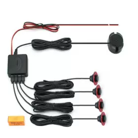 P200dcld Bcsmmcar 16mm Flat Hidden 4pcs Car Parking Sensors Backup Reverse Radar Alarm Rainproof
