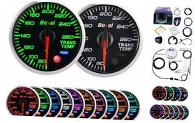 Bezel Auto B52-ttck-f Transmission Temp Gauge Kit 80-260 Black Indash Brushless Series 2