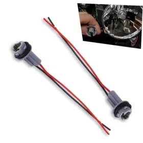 Bookmpn20 Bookeel 2 Pcs T15 Car Turn Signal Lights Harness Pigtail Socket Replacement Vehicle