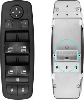 Branded 445032247239 Driver Side Master Power Window Control Switch For 2011 2022 Dodge Durango