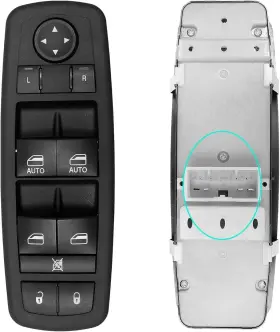 Branded 445032247239 Driver Side Master Power Window Control Switch For 2011 2022 Dodge Durango