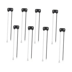 Bstenky Hml092 8 8pcs 2 Wire Plug Trailer Light Pigtail Harness Pin Connector