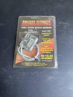 Bulldog 703b New Security Dual Stage Shock Sensor 700b Adjustment