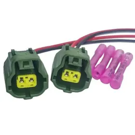 184006-1 Bxoxlmm 2pcs 2pin Coolant Temperature Sensor Connector Plug For Replaces Repair