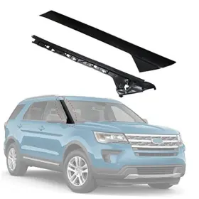 Ws-z672 Carmocar A-pillar Windshield Molding Front Right Trim Outer And Inner