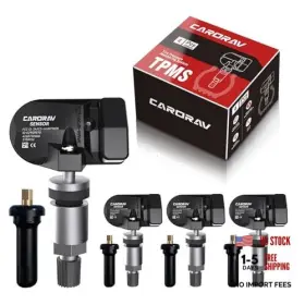 Car6031 Carorav Pre-programmed Tpms Sensor Tire Pressure Monitoring Compatible With