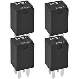 Casalytics 135001134p Automotive Relays 13500113 8430 For Gm Pack Of 4 Multi-function 4-p Inch