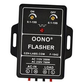 Czh-labs F-1042 Ac 100-240v 3amp Blinking Flasher Module