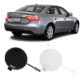 Czshiyue Amz-tcg-ad-0812a4-wuqi-hr Car Rear Bumper Tow Hook Cover Fit For Audi A4 Unpainted Right Passenger Side