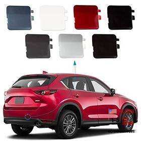 Czshiyue Amz-tcg-mzd-1720cx5-zi-hr Rear Bumper Tow Hook Cover Towing Eye Cap Fit For Purple Right Passenger Side