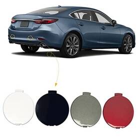 Czshiyue Amz-tcg-mzd-2021atz-lan-hr Rear Bumper Tow Hook Cover Towing Eye Cap Fit For Blue Right Passenger Side