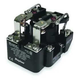 Dayton 190735295816 Open Power Relay 8 Pin 12vdc Dpdt 3x748
