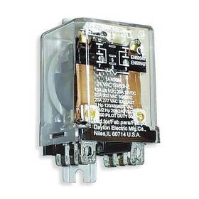 Dayton 1a490 Enclosed Power Relay 8 Pin 24vac Dpdt 190735131039