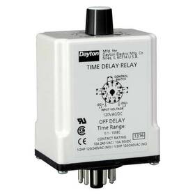 Dayton 1egc4 Sinfuntimedelayrelay 120vac/dc 11pins 190735137864