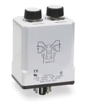 1egd2 Dayton Sinfuntimedelayrelay 120vac 8pins 190735137932