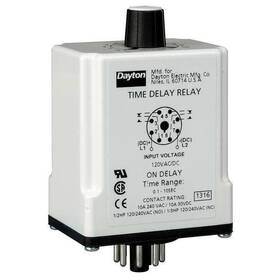 Dayton 24ep11 Sinfuntimedelayrelay 24vac/dc 8pins 190735191361