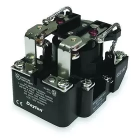 Dayton 5x848 Open Power Relay 8 Pin 240vac Dpdt 190735355329