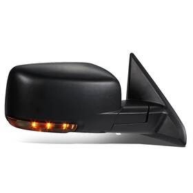 Dna Motoring Twm-037-oe-t888-bk-r Right Passenger Side Powered Heated Defrost