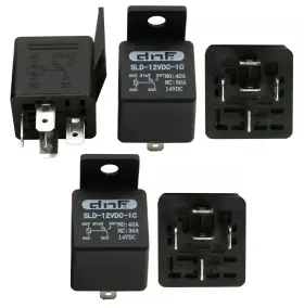 Rl40 Dnf 5 Lot Heavy Duty Industrial 12 V 30/40 Amp Bosch Style S Relay Spdt Automotive