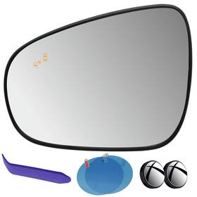 Eap Ls5133620esbr1 Driver Side Mirror Glass Compatible With Lexus Es300h Es350 2013-2018 Is
