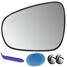 Ls5133620esbr1 Eap Driver Side Mirror Glass Compatible With Lexus Es300h Es350 2013-2018 Is