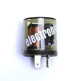 Early Bus 607994235250 2-pin Electric Flasher Relay 12v Heavy Duty 2 Pin Compatible Automobile