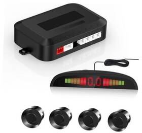 Ekylin Led068-bk-d Car Reverse Backup Sensor Universal Parking Sensors For With Black