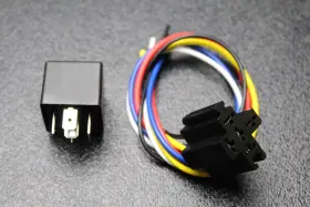 Rl3040 Ennis Electronics 3 Pcs 30/40 Amp Relay Heavy Duty With Wire Harness 12 Volt 5 Pin Prong Spdt Bosch
